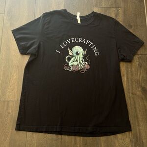 NWOT Cthulhu ‘I Love Crafting' T-Shirt